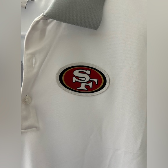 NWOT Nike NFL San Francisco 49ers Dry Fit Polo with NFL logo - Picture 2 of 5